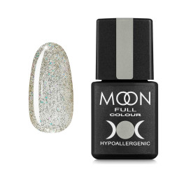 Гель-лак Moon Full Colour 313 белое золото шиммерный. 8 мл