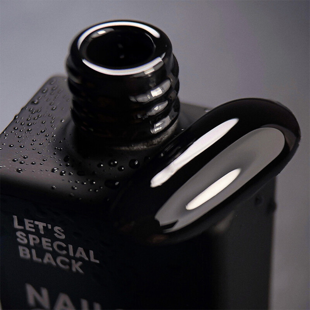 Гель-лак Nails Of The Day Lets Special Black особливий чорний. 10 мл