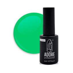 Гель-лак Adore Professional 486 Greens насичений світло-зелений 8 мл