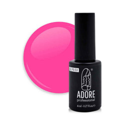 Гель-лак Adore Professional 490 Bonbon екстра рожевий. 8 мл