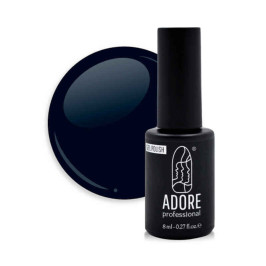 Гель-лак Adore Professional 499 Black Navy синій 8 мл