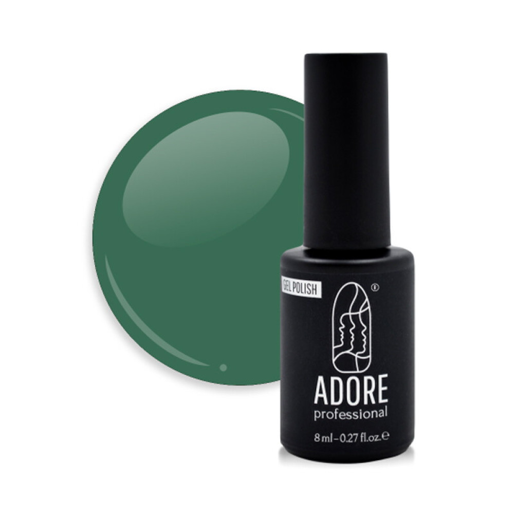 Гель-лак Adore Professional 501 Verdant зеленый. 8 мл