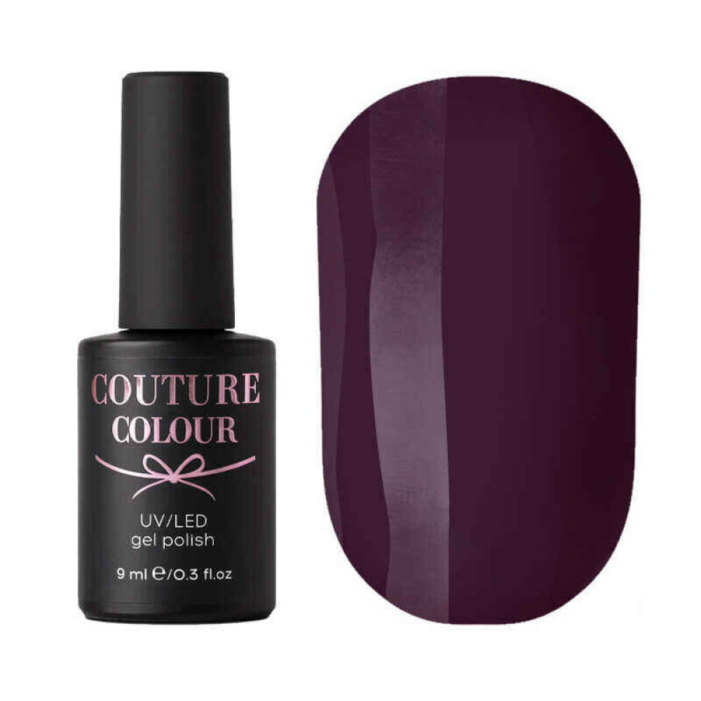 Гель-лак Couture Colour 038 пепельно-фиолетовый. 9 мл