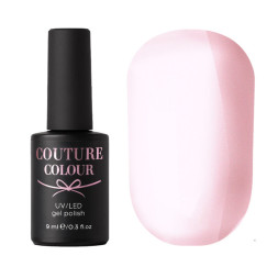 Гель-лак Couture Colour 041 молочный с чуть заметным сиреневым оттенком. 9 мл