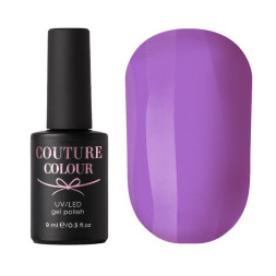 Гель-лак Couture Colour 045 фиолетово-сиреневый. 9 мл