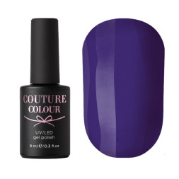 Гель-лак Couture Colour 049 глубокий фиолетовый. 9 мл