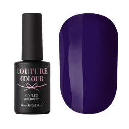 Гель-лак Couture Colour 050 насыщенный фиолетовый. 9 мл