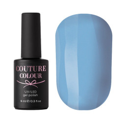 Гель-лак Couture Colour 054 нежный голубой. 9 мл