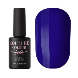 Гель-лак Couture Colour 060 глубокий синий. 9 мл
