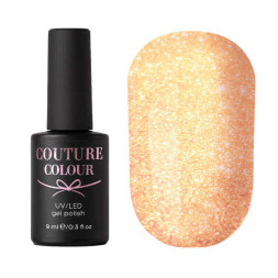 Гель-лак Couture Colour 061 золото с шиммером. 9 мл