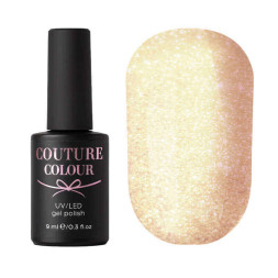 Гель-лак Couture Colour 062 сверкающий айвори с шиммером. 9 мл