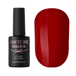 Гель-лак Couture Colour 067 красная малина. 9 мл