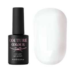 Гель-лак Couture Colour 120 белый. 9 мл