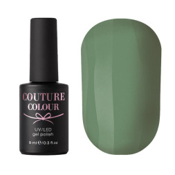 Гель-лак Couture Colour 123 серо-зеленый. 9 мл