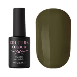 Гель-лак Couture Colour 125 оливково-зеленый. 9 мл
