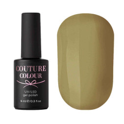 Гель-лак Couture Colour 126 золотистый оливковый. 9 мл