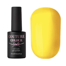 Гель-лак Couture Colour 130 светло-желтый. 9 мл