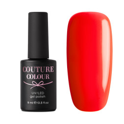 Гель-лак Couture Colour Freshness 189 коралово-червоний. 9 мл