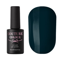 Гель-лак Couture Colour LE 02 сине-зеленый изумруд, 9 мл&
