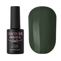 Гель-лак Couture Colour LE 05 приглушенный зеленый, 9 мл