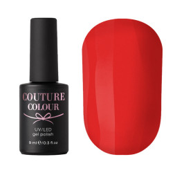 Гель-лак Couture Colour LE 27. рябиново-красный. 9 мл