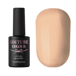 Гель-лак Couture Colour LE 33. телесно-пудровый. 9 мл