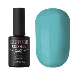 Гель-лак Couture Colour LE AW 46 бирюзово-голубой. 9 мл