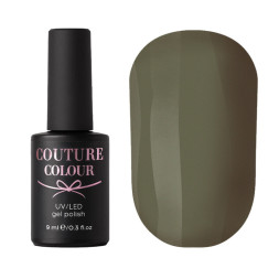 Гель-лак Couture Colour LE AW 47 насыщенный хаки. 9 мл