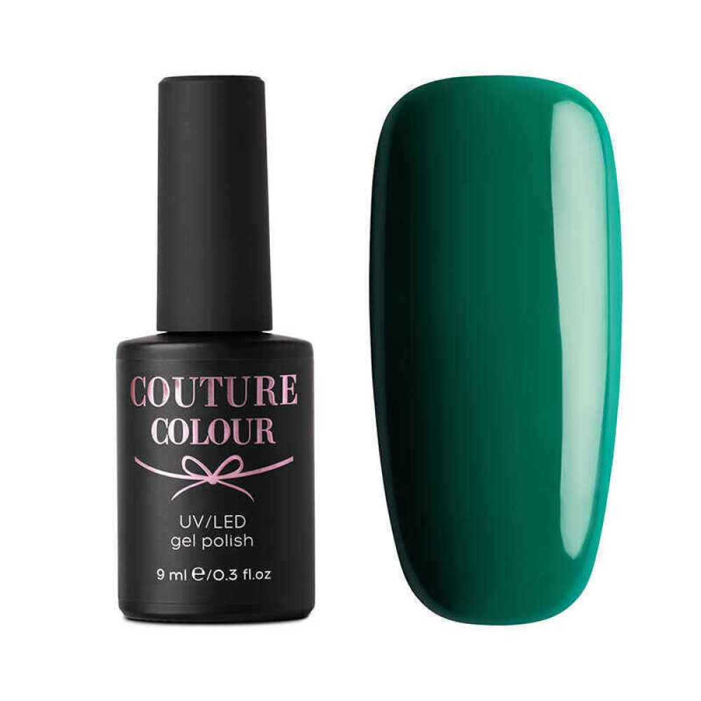 Гель-лак Couture Colour Neon Summer 01 бирюзово-зеленый неон. 9 мл