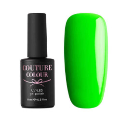 Гель-лак Couture Colour Neon Summer 02 салатовый неон. 9 мл