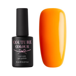 Гель-лак Couture Colour Neon Summer 04 оранжевый неон. 9 мл