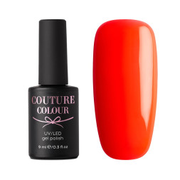 Гель-лак Couture Colour Neon Summer 05 терракотово-розовый неон. 9 мл