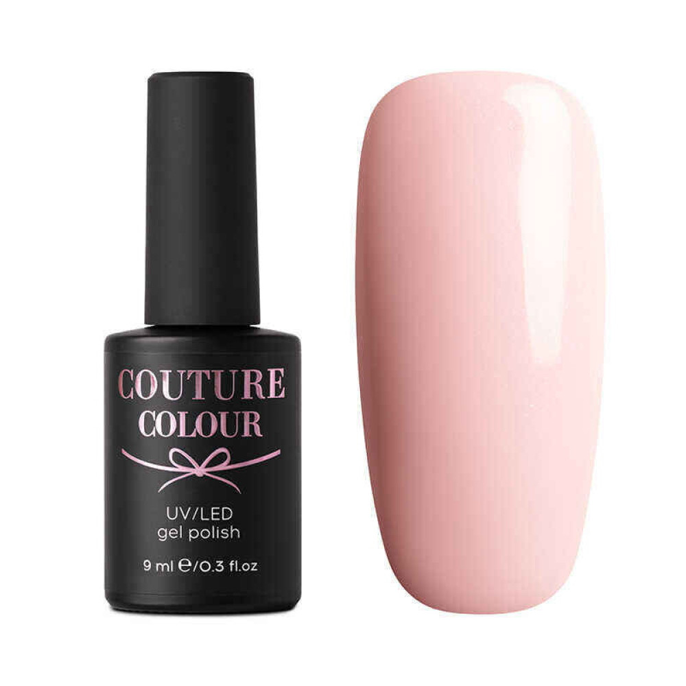Гель-лак Couture Colour Soft Nude 08 молочно-рожевий з перламутром. 9 мл