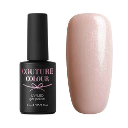 Гель-лак Couture Colour Soft Nude SN 09 светлый карамельно-розовый с перламутром. 9 мл