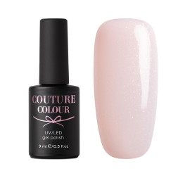 Гель-лак Couture Colour Soft Nude SN 14 светлый абрикосово-розовый с шиммерами. 9 мл