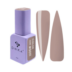 Гель-лак DNKa Polish Gel 0011 світлий коричневий 12 мл