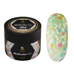 Гель-лак F.O.X Multicolor Gel 002. 5 мл