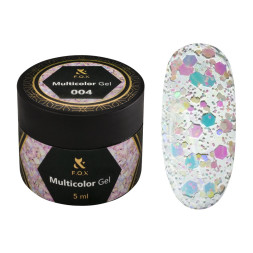 Гель-лак F.O.X Multicolor Gel 004. 5 мл