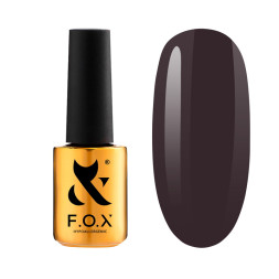 Гель-лак F.O.X Spectrum Gel Vinyl 121 Raisin горячий шоколад. 7 мл