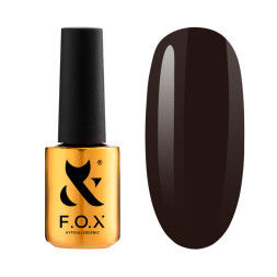 Гель-лак F.O.X Spectrum Gel Vinyl 123 Dark Sable слива в шоколаде. 7 мл