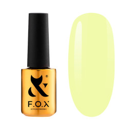 Гель-лак F.O.X Spectrum Gel Vinyl 133 Lime Jelly лимонно-лаймовый крем. 7 мл