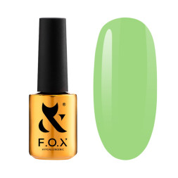 Гель-лак F.O.X Spectrum Gel Vinyl 135 Wasabi салатовый. 7 мл