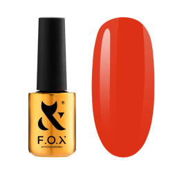 Гель-лак F.O.X Spectrum Gel Vinyl 141 Laser Beam красный коралл. 7 мл