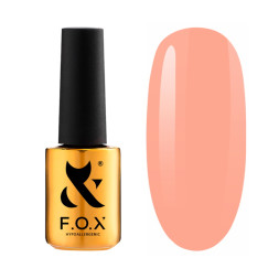 Гель-лак F.O.X Spectrum Gel Vinyl 152 Intense Peach персиковый. 7 мл