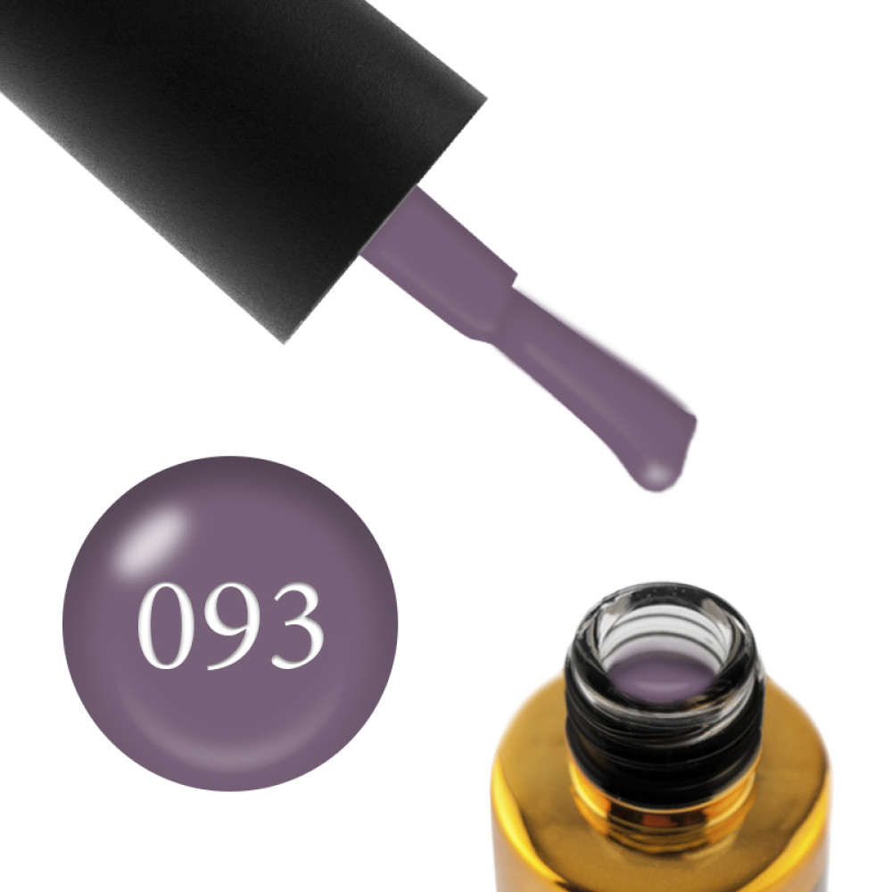 Гель-лак F.O.X Pigment 093 серо-фиолетовый, 6 мл