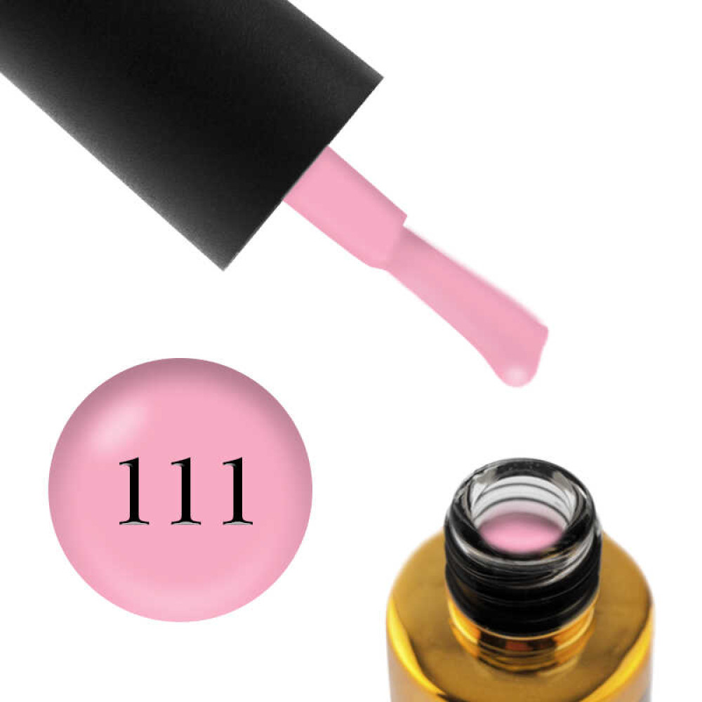 Гель-лак F.O.X Pigment 111 м'який рожевий, 6 мл