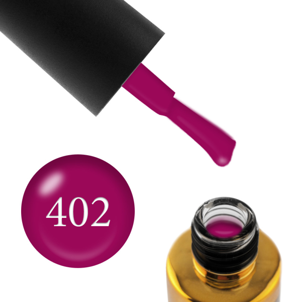 Гель-лак F.O.X Pigment 402 темно-розовая фуксия, 6 мл