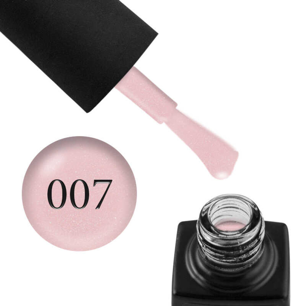 Гель-лак GO 007 рожевий персик з шимером. 5.8 мл