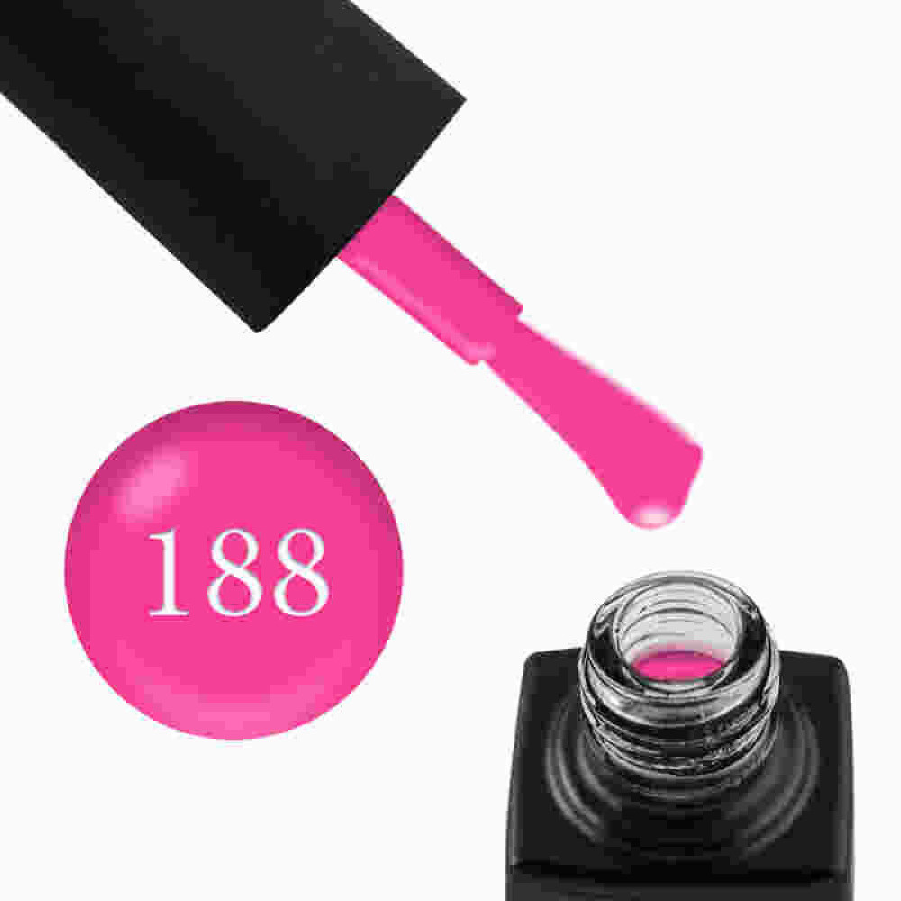 Гель-лак GO 188, розовая фуксия, 5,8 мл