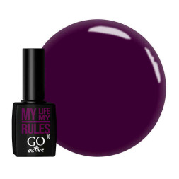 Гель-лак GO Active 010 My Life My Rules фуксия. 10 мл